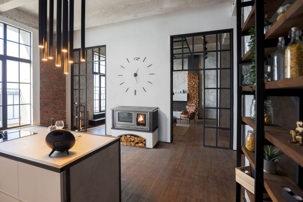 Pertinger – prémiové sporáky na dřevo míří poprvé na český veletrh ForArch 2025 2 Herd eingebaut small 1