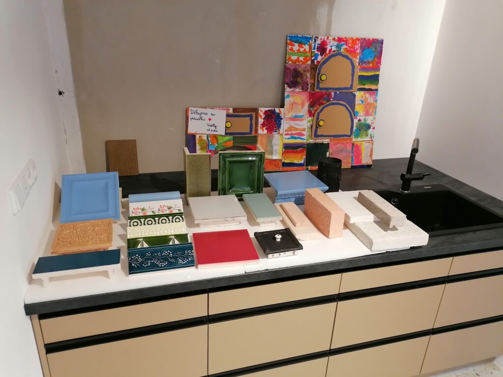 2 Ukazka kamnarskych materialu